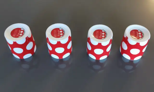 A Set of Maxwell Williams Polkadot Small cups