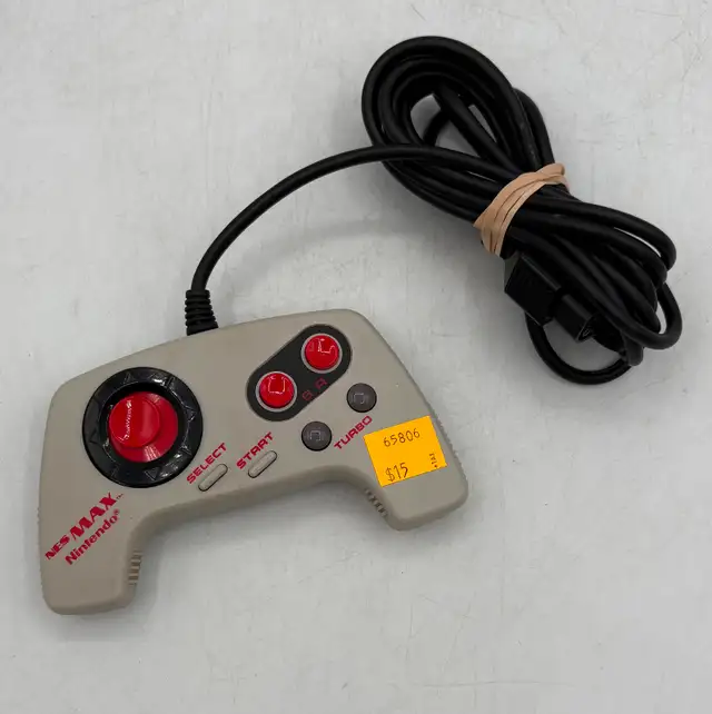 NES Specialty Controllers: Max Turbo & Joystick Controller