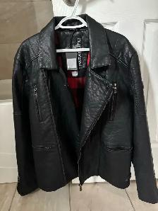 Brand New PARASUCCO Black Leather Jacket with Tags!!