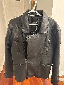 Brand New PARASUCCO Black Leather Jacket with Tags!! - Photo 5