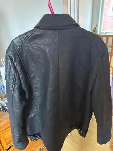 Brand New PARASUCCO Black Leather Jacket with Tags!! - Photo 7