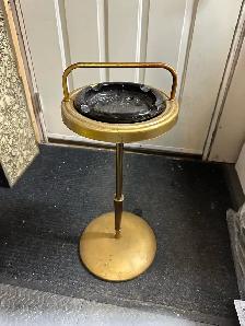 vintage floor ashtray stand
