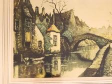 Antique "Le Quai Vert" 1920s (Chi Chaulut) excellent condition - Photo 2