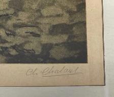 Antique "Le Quai Vert" 1920s (Chi Chaulut) excellent condition - Photo 5