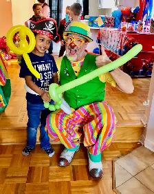 clown magicien Fête d'enfants