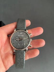 $100 Men’s Emporio Armani Luigi Grey Dial Chronograph Quartz.