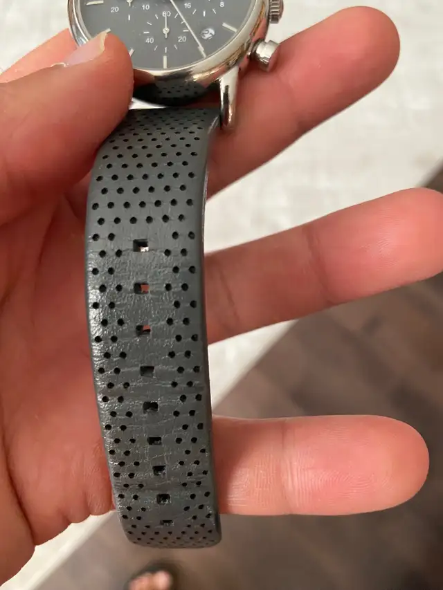 $100 Men’s Emporio Armani Luigi Grey Dial Chronograph Quartz. - Photo 9