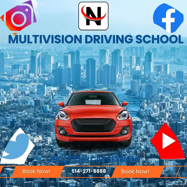 SNOW CAR DRIVING COURSE FOR NEW GENERATION OF DRIVERS.