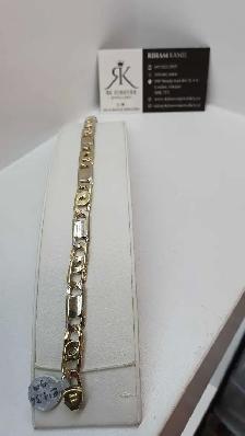 10k yellow gold bracelet #359_5 - Photo 3