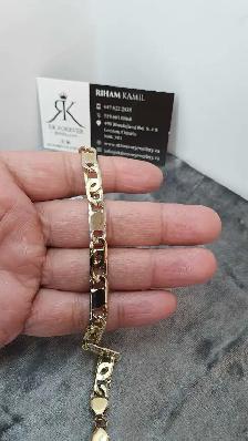 10k yellow gold bracelet #359_5 - Photo 5