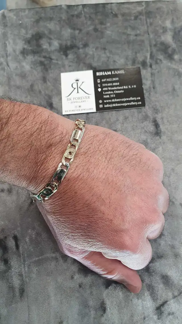 10k yellow gold bracelet #359_5 - Photo 10