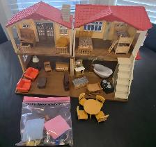 Calico Critters Collection perfect condition houses shops  cars - Photo 4