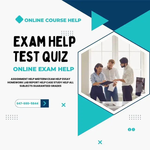 Exam Help Assignment Help Quiz Help Essay Writing All Subjects $ - Photo 2