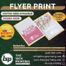 Professional Flyer Printing – Fast, Affordable & High Quality!