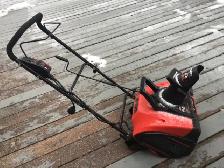 18 inch CORDED ELECTRIC SNOWBLOWER