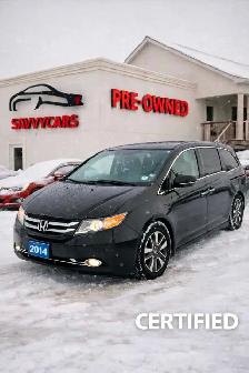 2014 Honda Odyssey Touring 'Comes With Safety'