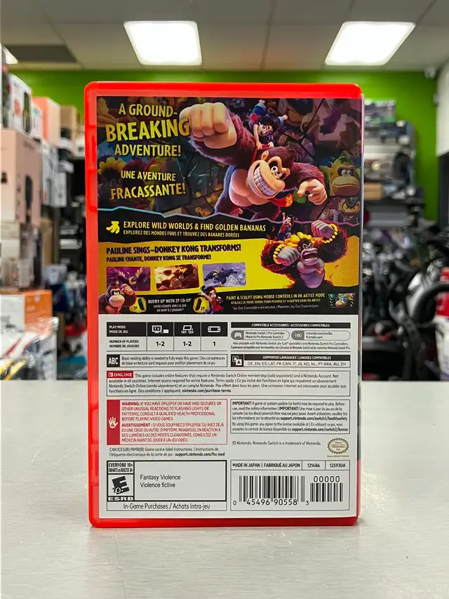 Donkey Kong Bananza Nintendo Switch 2 - Photo 2