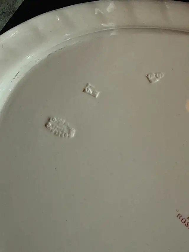 Vintage Copeland Spode Rose Briar Lg Platter - Photo 4