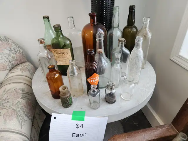 Vintage, Antique, and Collectable Bottles