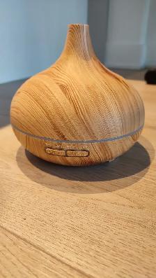 JoySusie 500ml Wood Grain Ultrasonic Cool Mist Aroma Diffuser