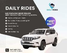 Toronto to Montreal Rideshare Door to Door