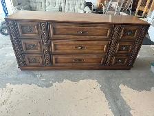 Solid wood Dresser