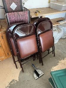 Card table and chairs