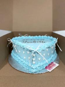 Vintage Heart cakes with bows - Photo 2