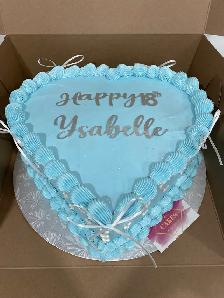 Vintage Heart cakes with bows - Photo 5