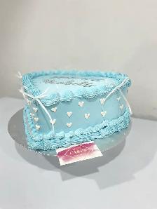 Vintage Heart cakes with bows - Photo 7