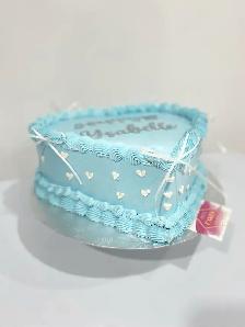 Vintage Heart cakes with bows - Photo 8