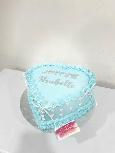 Vintage Heart cakes with bows - Photo 10