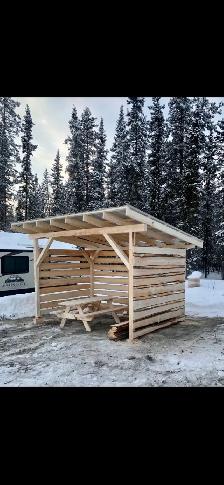 Wood shed / storage / garage / outdoor space - 100% YUKON MADE