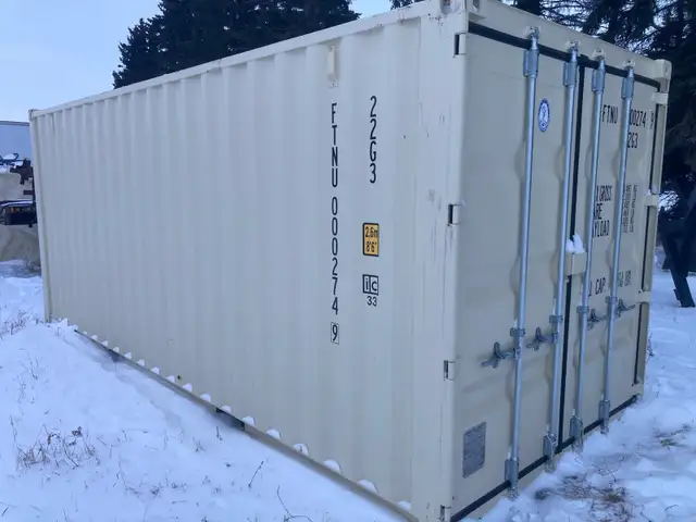 20’ 3 door container, Sea Can - Photo 3