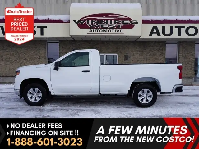 2024 Chevrolet Silverado 1500 2WD Reg Cab 140 Work Truck, VERY L