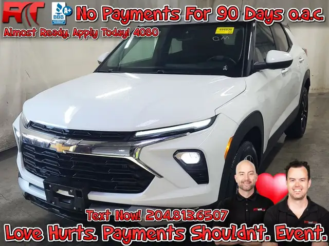 2024 Chevrolet Trailblazer LT AWD - Backup Cam, Blind Spot Monit