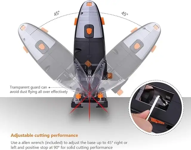 TACKLIFE Corded Jigsaw – Heavy-Duty with La...  ITEM# 1118 - Photo 4