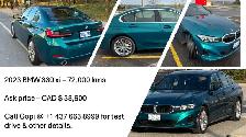 Moving Sale – 2023 BMW 330xi xDrive AWD | Priced to Sell Fast