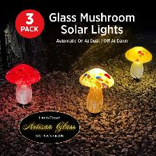 Infinity X1 Glass Mushroom Landscape Lights (3-Pac...  ITEM# 240