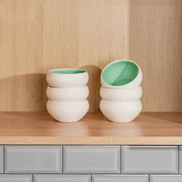 Porcelain Ramekins Set of 6 - for Creme Brulee, B...  ITEM# 2597 - Photo 3