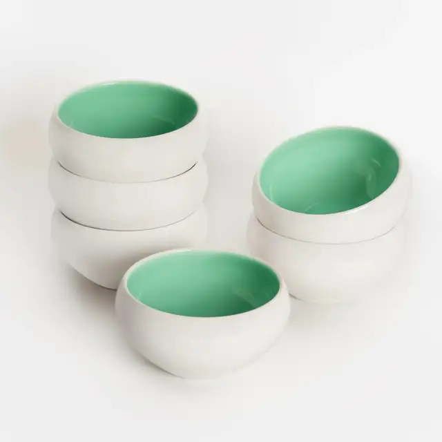 Porcelain Ramekins Set of 6 - for Creme Brulee, B...  ITEM# 2597 - Photo 10