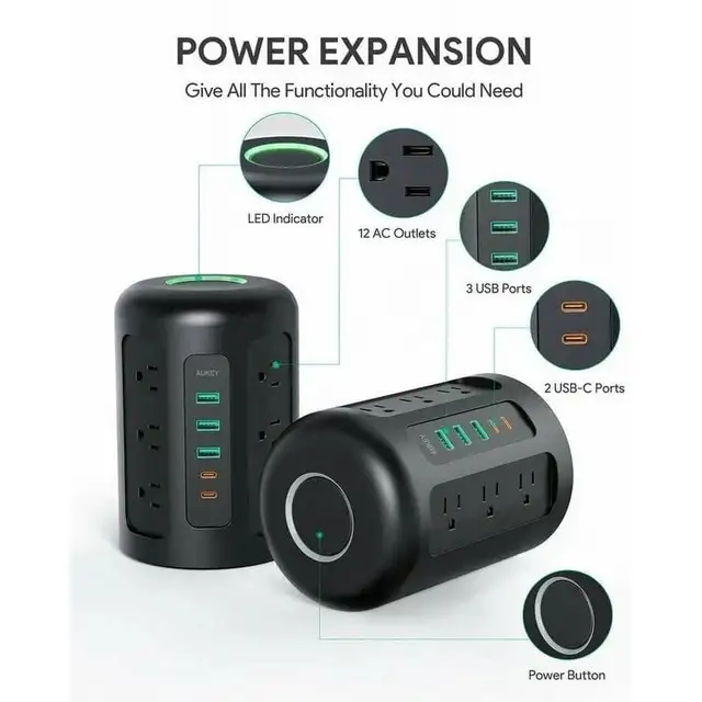 AUKEY PowerHub XL ITEM# 1624 - Photo 2