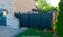 Installation de clôture