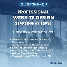 Professional Web Design | 15  Yrs Exp | Starting at $399!