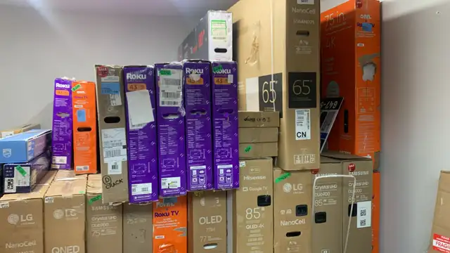 TV WAREHOUSE CLEAROUT  24"–86" | LG • Samsung • TCL • Roku