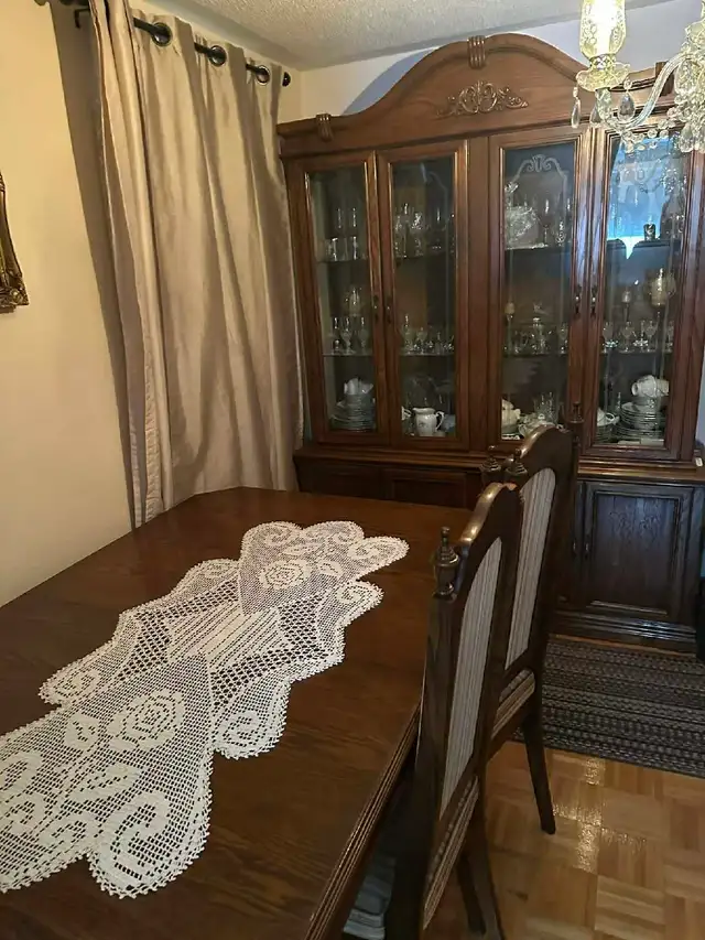 buffet and dining set