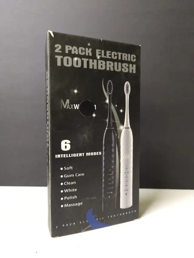 2 Pack Electric Toothbrush Set ...  ITEM# 2418