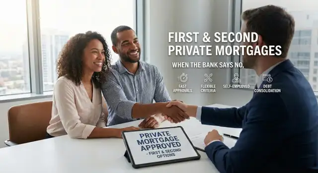 First & Second Private Mortgages – Fast, Flexible Approvals!