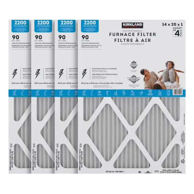 Kirkland Signature High Performance Air Filters – 4 Pack...  ITE