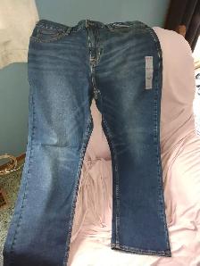2 Pairs, New 38'W x 32'L Straight Leg Old Navy Jeans - Photo 3